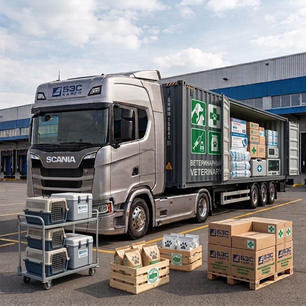Перевозка ветеринарных грузов